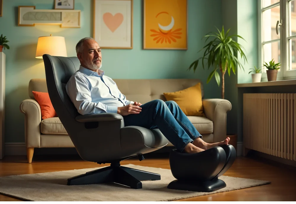 lymph massage legs